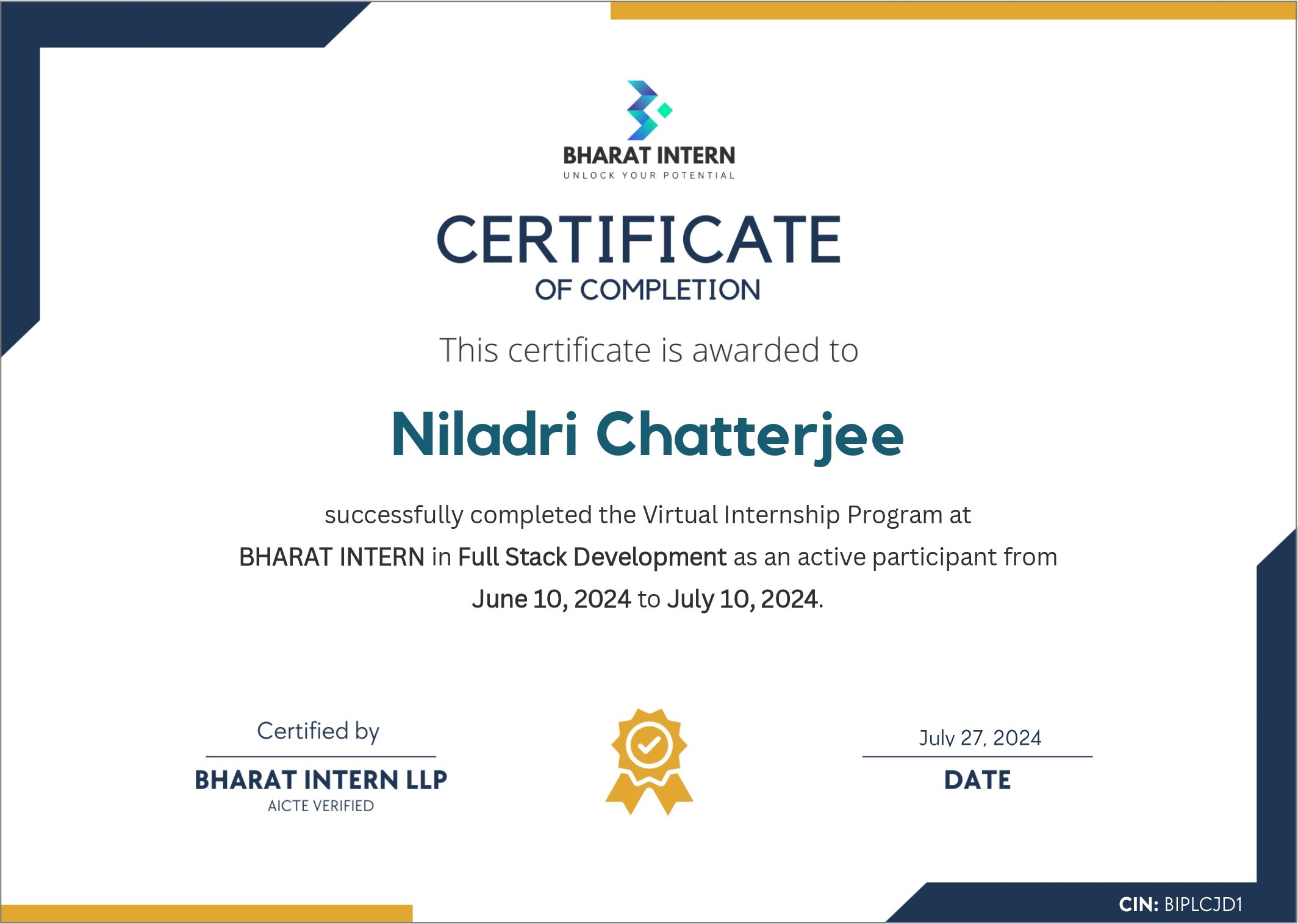 Bharat Intern